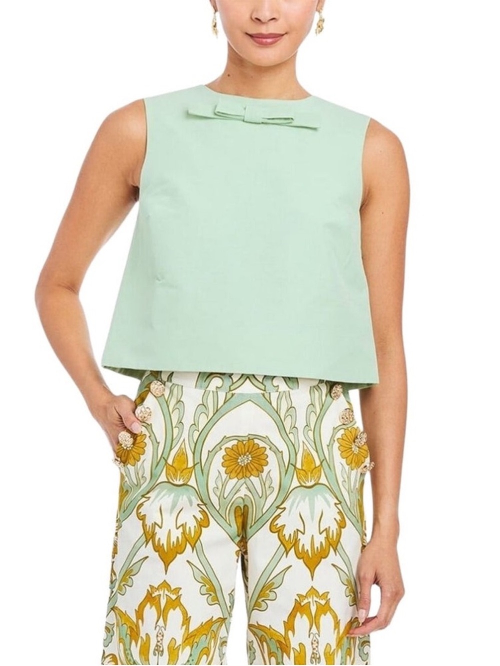 NWT Mestiza New York Bianca Bow Top - Picture 3 of 7